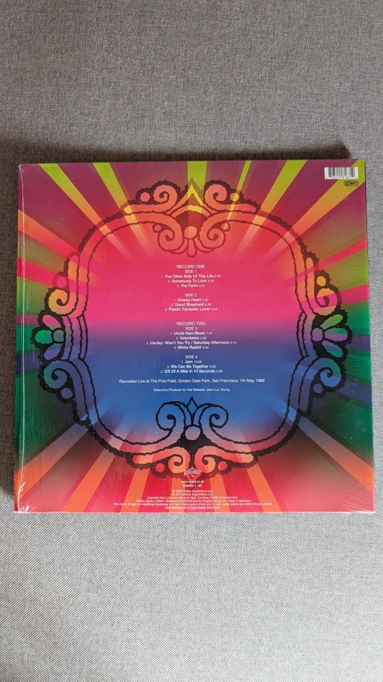 Dischi in vinile: Jefferson Airplane - At Golden Gate Park LP – Usato da Steinen venduto da beatstick 1