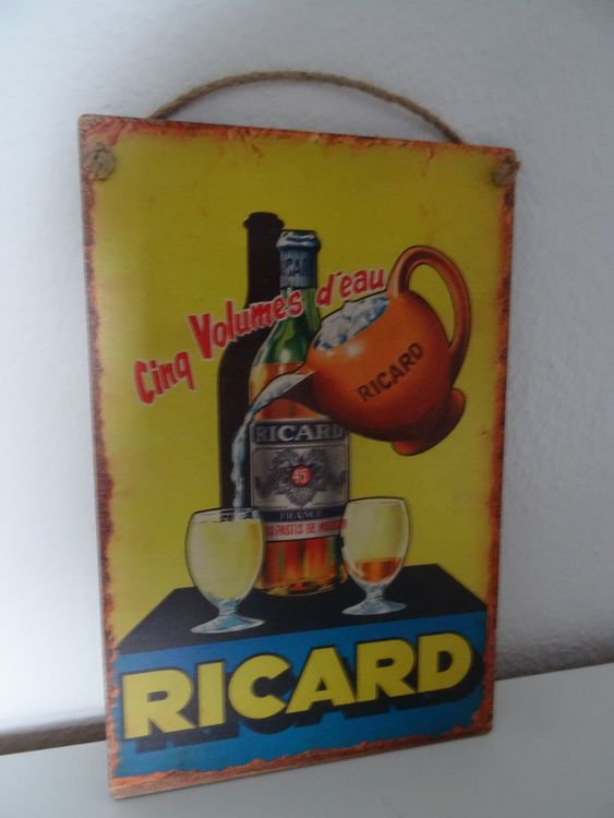 Schild Ricard Kaufen auf Ricardo