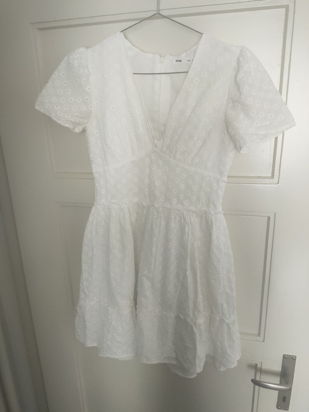Robes: White summer dress size XS/S – D'occasion à Zürich par mar_dl57 2