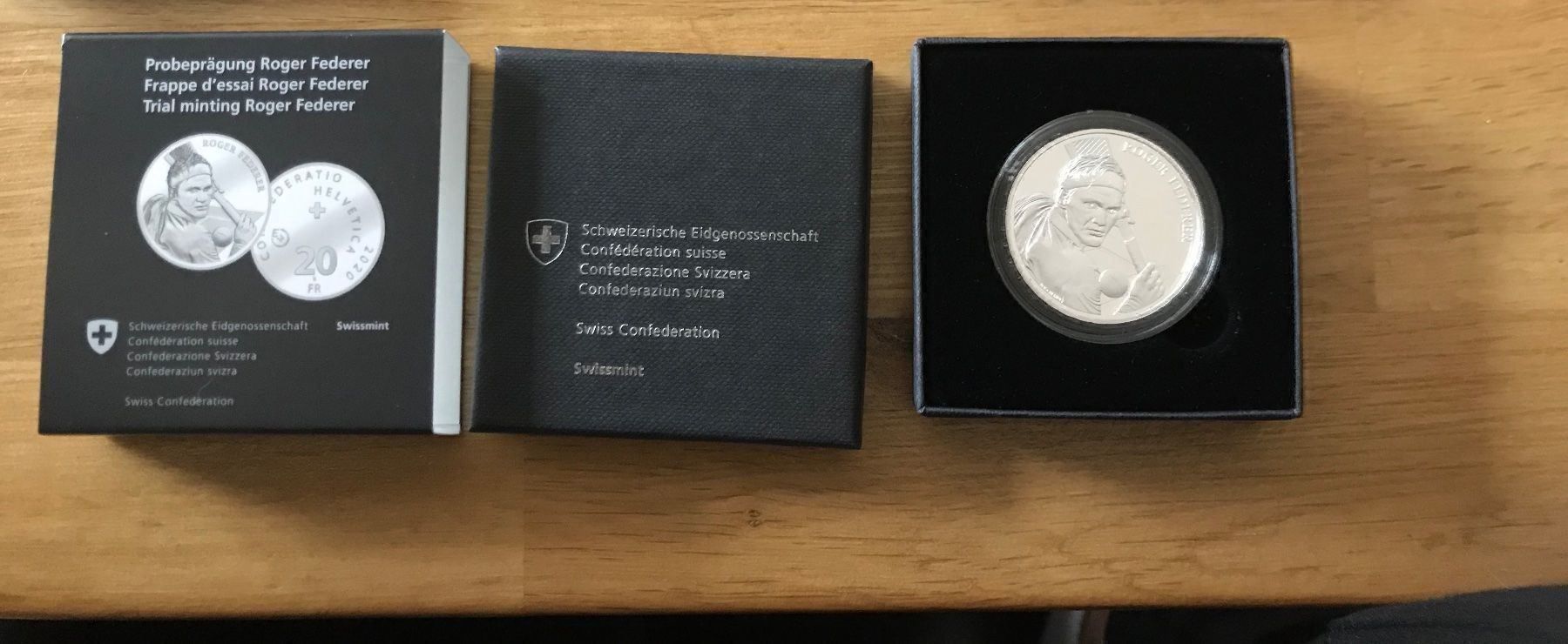 Tutti le monete: Lot de pièces de monnaie Roger Federer – Nuovo (secondo la descrizione) da Martigny venduto da mim_lk7x 5