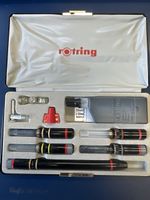 Rotring Set Completo di Penne Tecniche da Disegno anni '90