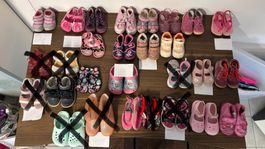 Schuhpaket (19stk!) Mädchen Sommer & Frühling - Gr.  17-25