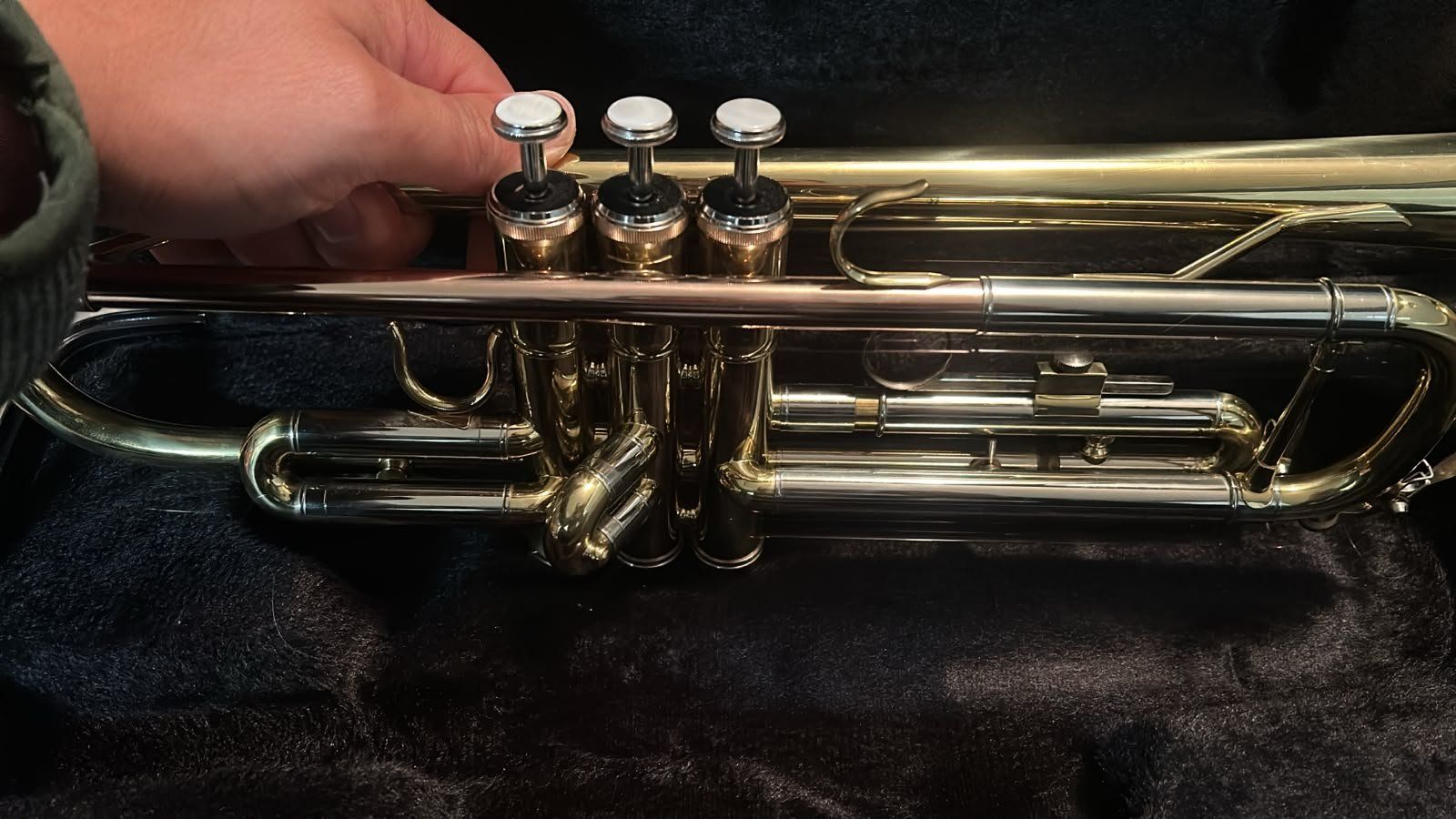 Musikinstrumente: Trompete Sheffield Bb – Neu (gemäss Beschreibung) aus Wettingen von GmB_Design 2