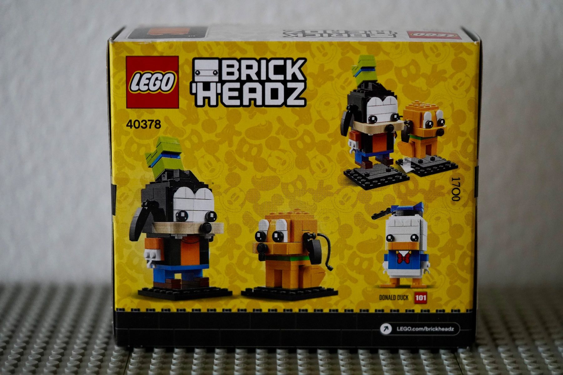 Lego Baukästen: Lego 40378 Brick Headz Pluto & Goofy - OVP! – Neu und originalverpackt aus Zug von High-5 1