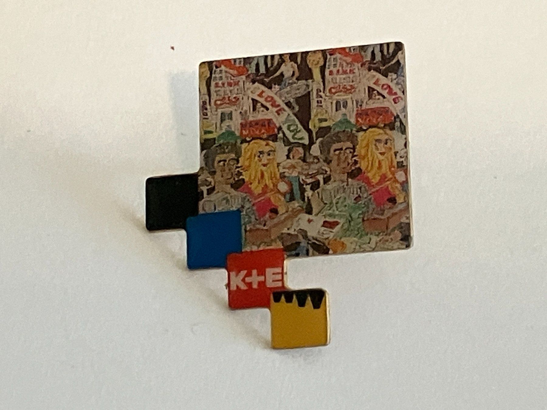 Placchette & Badge: 1 Pin K+E – Usato da Basel venduto da djwwpp