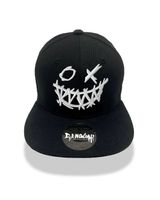 Evil Smirk 3D Embroidered Snapback Cap – neu