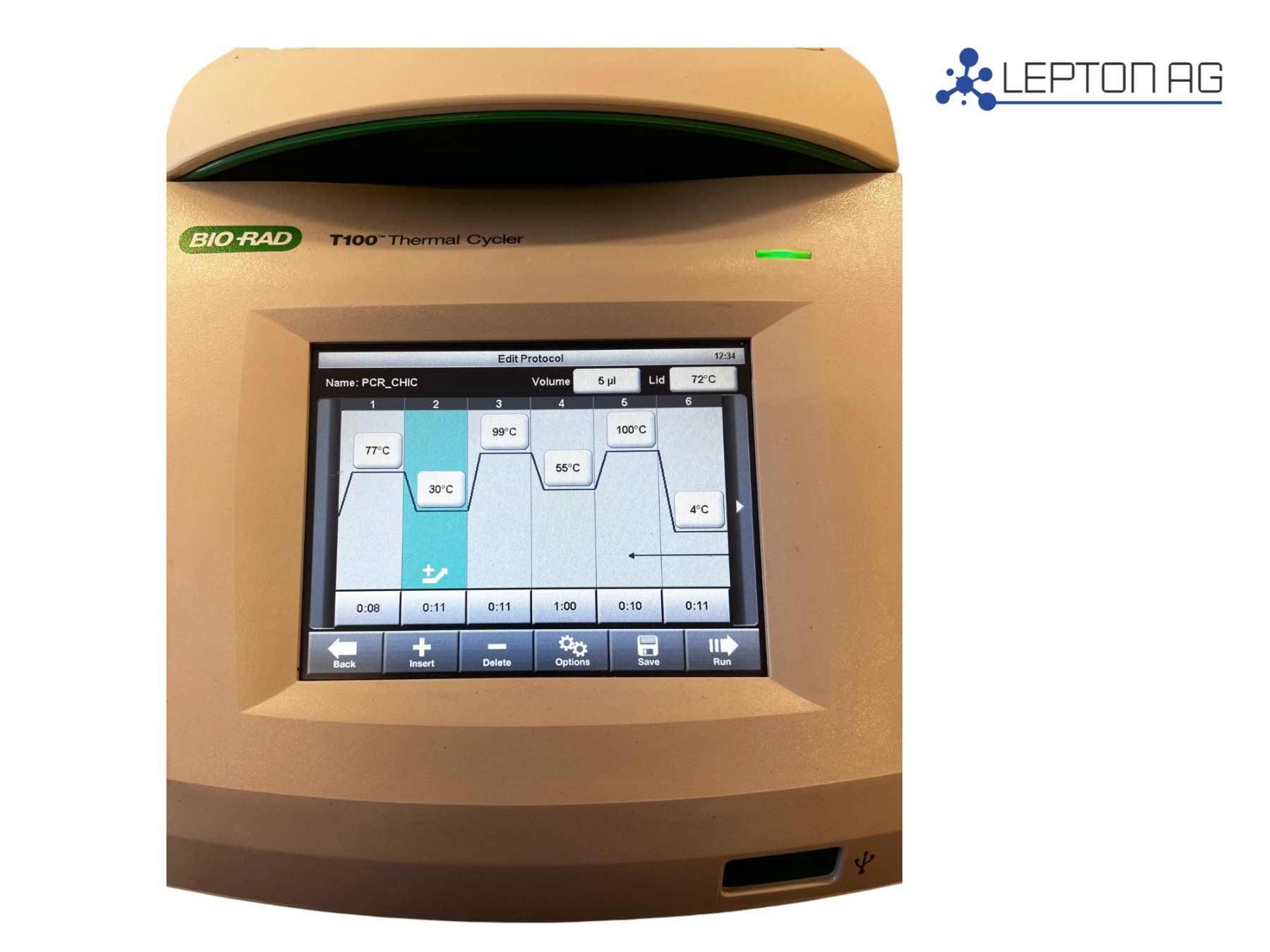 Accessori da laboratorio: Bio-Rad T100 Thermal Cycler – Usato da Niederdorf venduto da LeptonAG_Labor 5