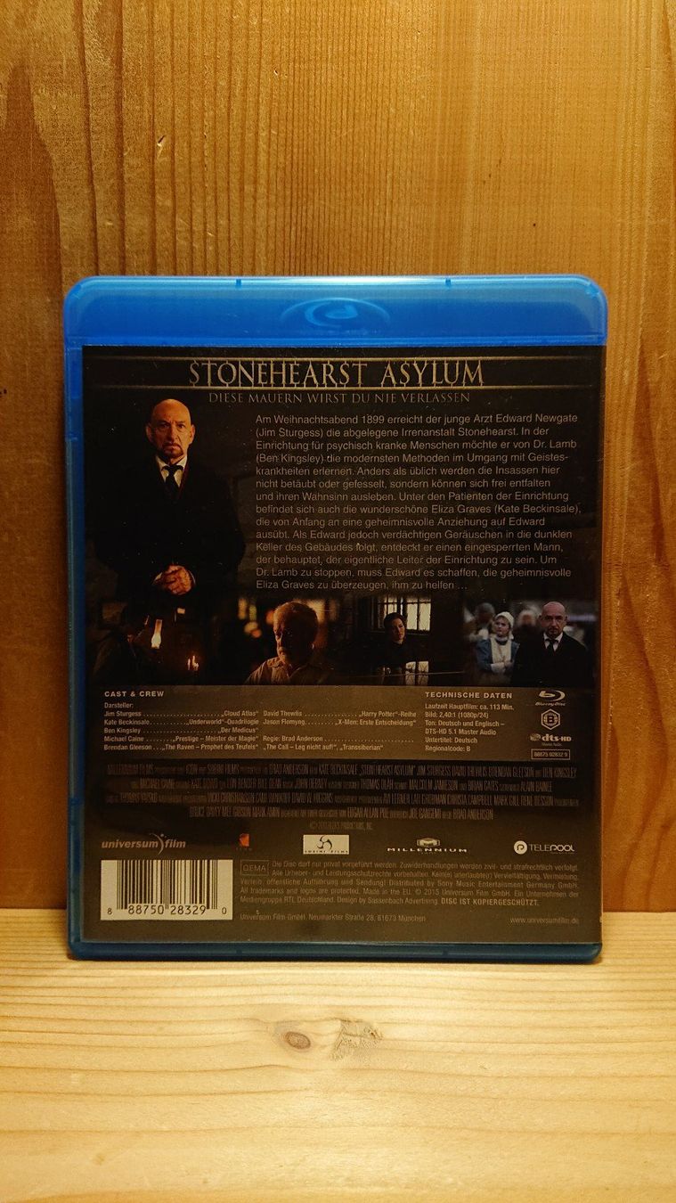 Tutti i DVDs: STONEHEARST ASYLUM Blu-Ray mit Kate Beckinsale – Usato da Wilderswil venduto da Exebub 1