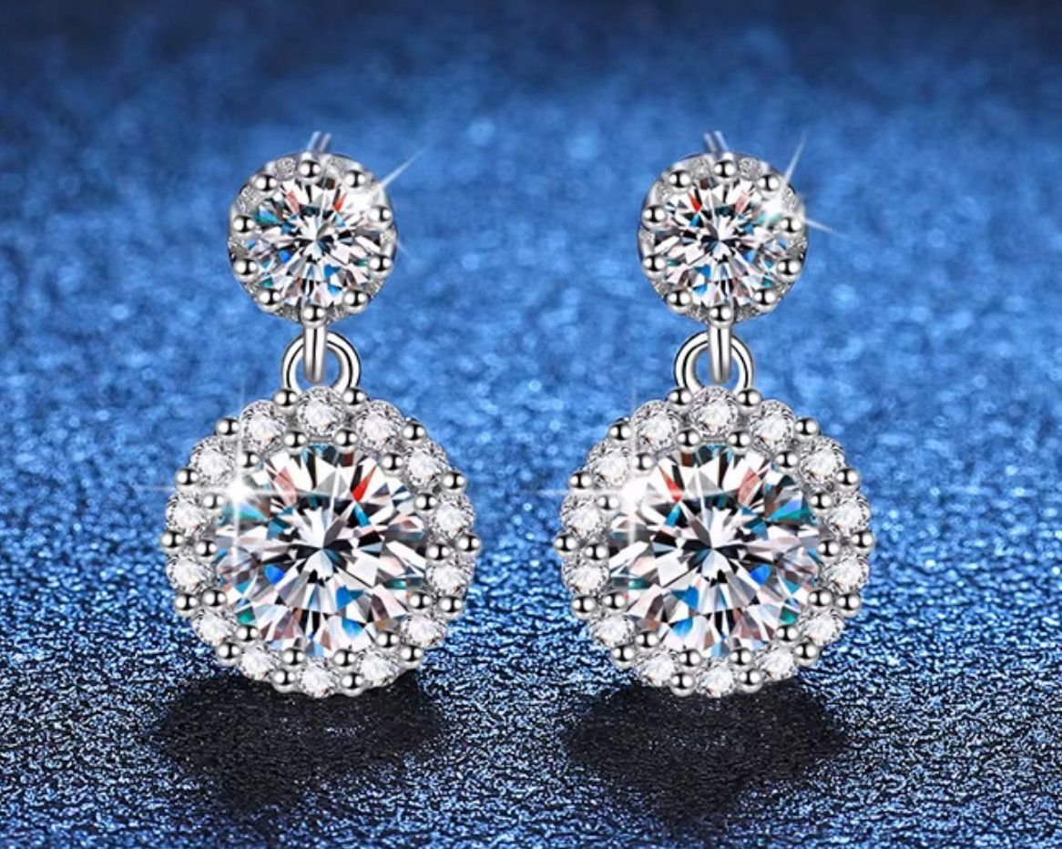 Orecchini pendenti & Orecchini a lobo: Boucles d'oreilles élégantes ✨ – Nuovo e nell'imballaggio originale da Genève venduto da AWWA