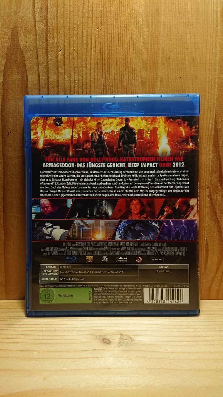 Tous les DVDs: DOOMSDAY METEOR Blu-Ray – D'occasion à Wilderswil par Exebub 1