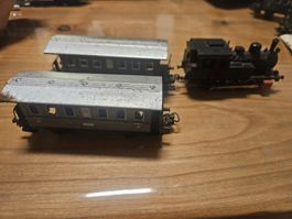 Märklin H0 Set 2: Dampflok 3029 + 2x Personenwagen 4000 (Vin
