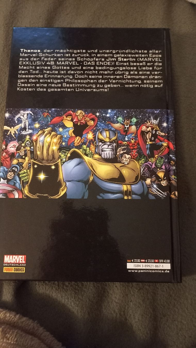 Fumetti: Thanos Marvel Comics Exklusiv 53 – Usato da Olten venduto da Donatello1984 1