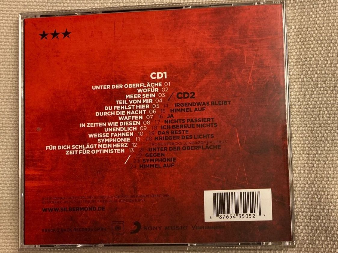 CD: CD, Silbermond, Himmelauf, Live in Dresden, 2CD – Usato da Baden venduto da Yoyo1 1