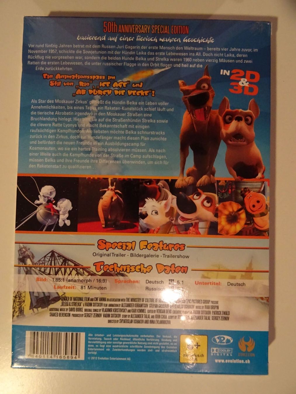 Tutti i DVDs: Belka&Strelka: 50th Anniversary Special – Nuovo e nell'imballaggio originale da Erstfeld venduto da Mario_boe0 1
