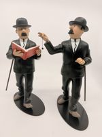 Figurines Leblon Tintin - Dupondt Livre et pendule