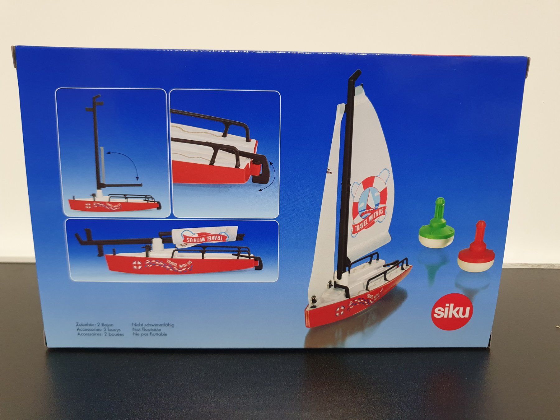 Siku Spielzeuge: Neu - Siku - Segelschiff mit Bojen – Neu und originalverpackt aus Dagmersellen von Jarsetz_Restposten 1