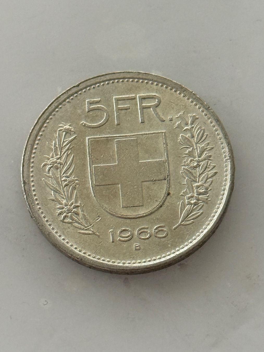 Tutti le monete: 5 Franken 1966  Silber – Usato da Wallisellen venduto da SWISS_SILVER1 1
