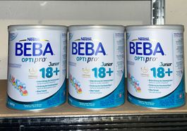 Nestlé BEBA OPTIpro Junior 18+ Milchpulver, 3x800g, Neu!