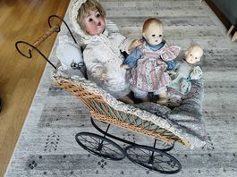 Sammler-Traum Armand Marseille Porzellanpuppe Schildkröt