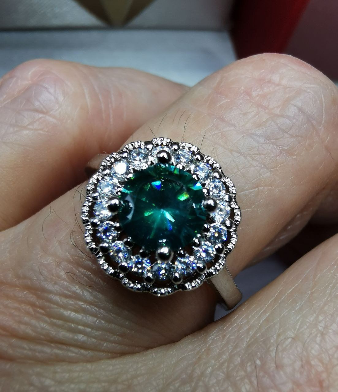 Bagues: Bague avec zircons – Neuf avec emballage d'origine à Reconvilier par Tsma67 7