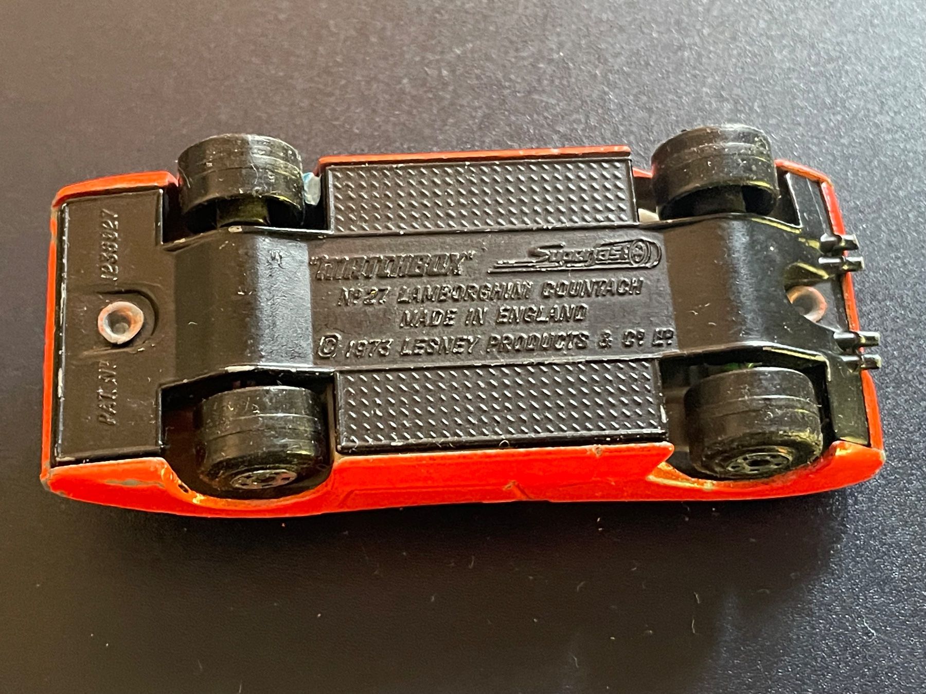 Matchbox Modellini d'auto: Matchbox Superfast Lamborghini Countach N° 27-1975 – Usato da Volketswil venduto da rubin74 5