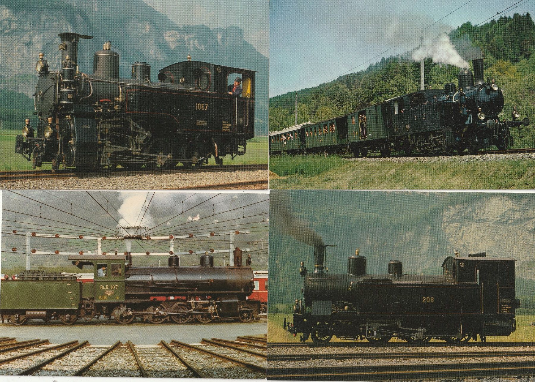 Ansichtskarten: 42 Ak Bahnen – Gebraucht aus Rorschacherberg von fratovi2 2