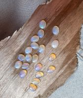 20 Stk  Cabochons Opal echt winzig neu   oval 7x9mm  solid