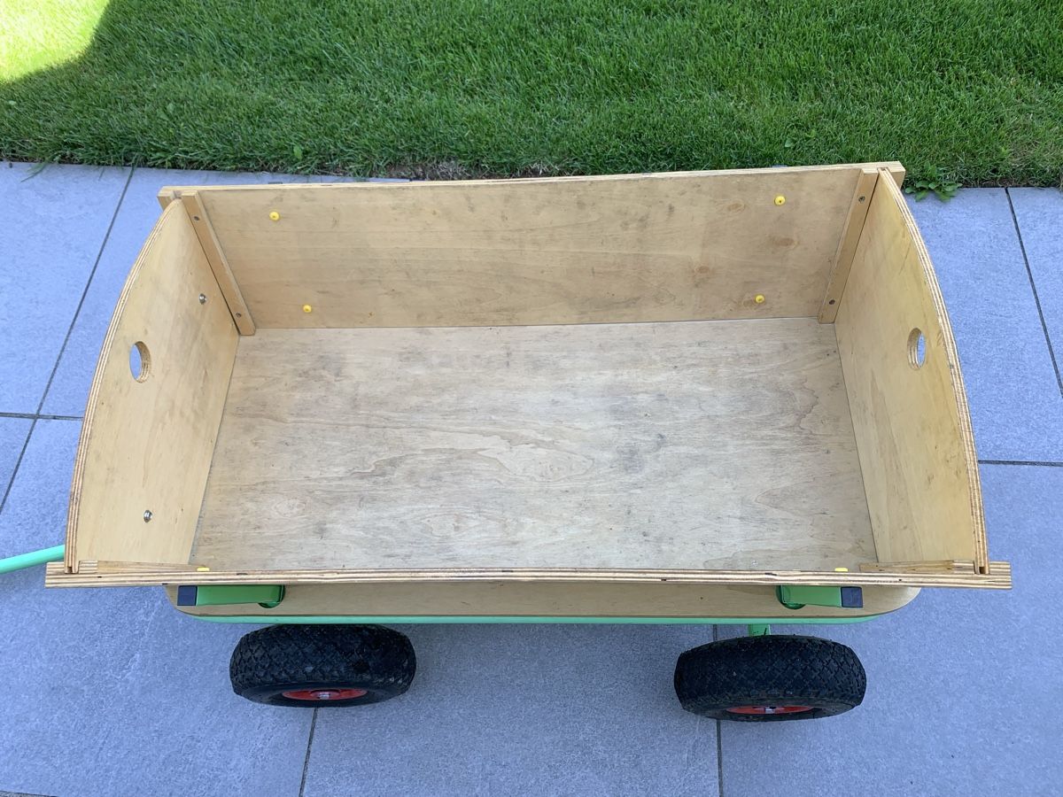 Veicoli per bambini: Bollerwagen aus Holz  – Usato da Esslingen venduto da Gargamel011 1