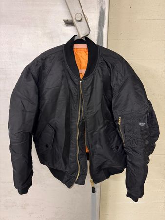 Bomberjacke schwarz Grösse S guter Zustand