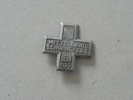 Abzeichen Mittelland Schwingfest Schwingen Bern  BE 1922