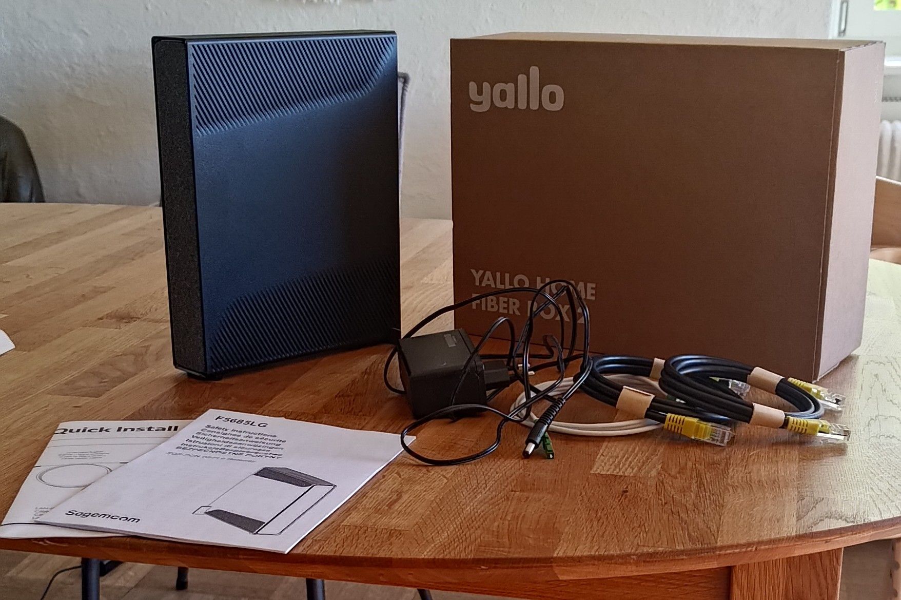 Yallo Modem & Router: Xallo Home Fiber Box 2 – Usato da Tann venduto da Knobloch1