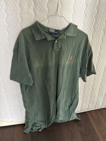 Polo Ralph Lauren Poloshirt Gr XL Khaki Used Look