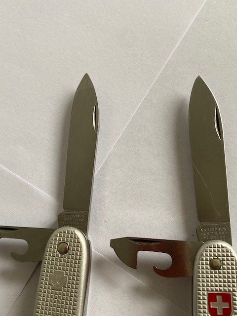 Victorinox Coltelli tascabile: 2 X VICTORINOX ALOX 75 + 79 – Usato da Chur venduto da silbermon 7