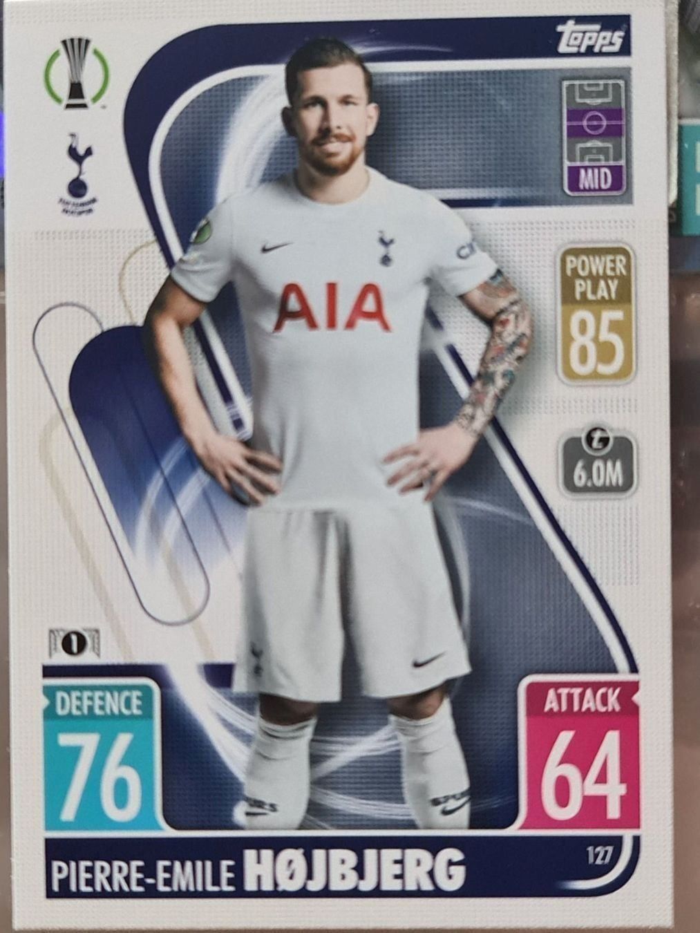 Topps Sammelbilder & Trading cards: Topps Match Attax 127 – Gebraucht aus Dintikon von Prime-shop
