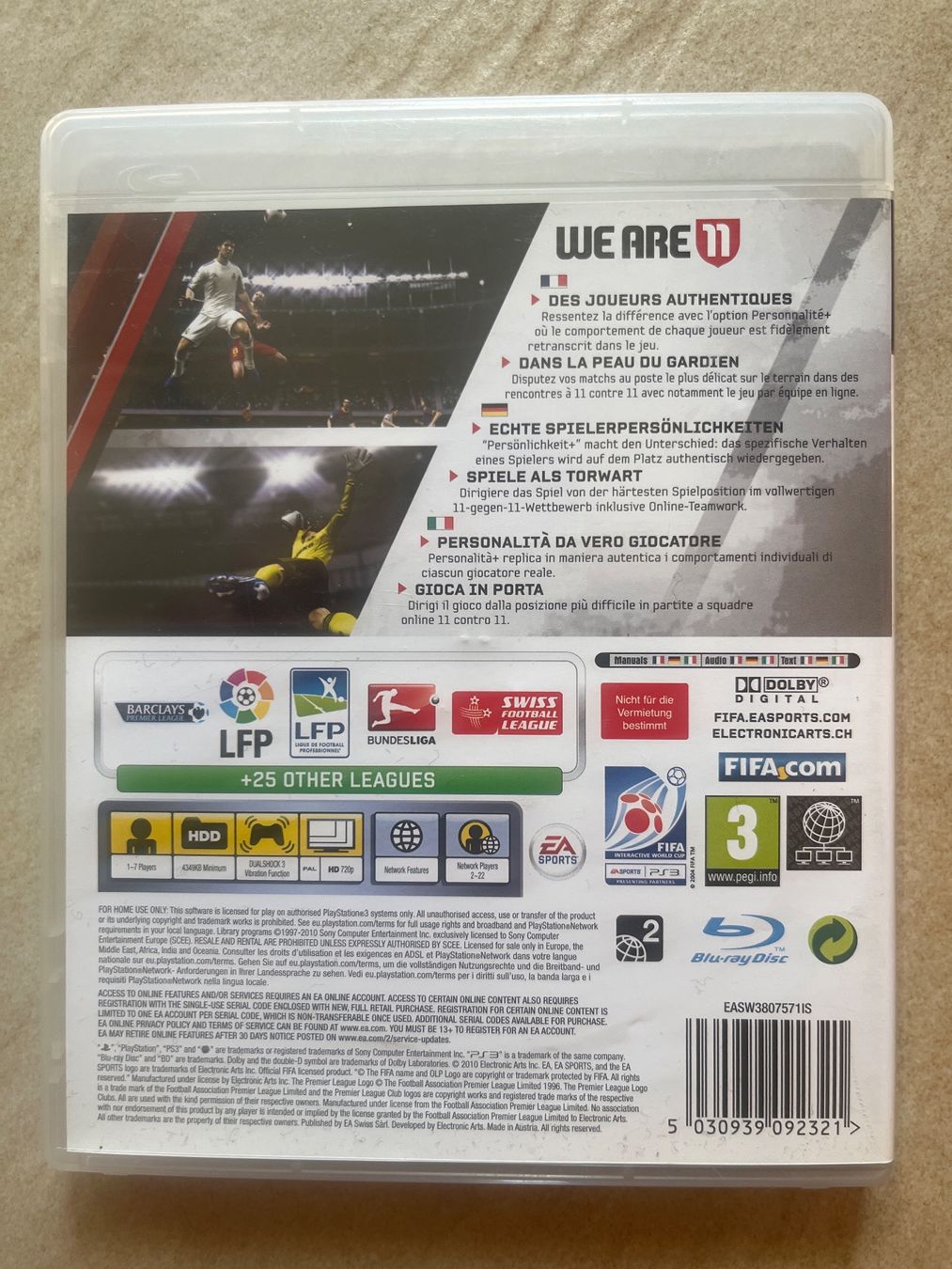 Sony Giochi: Jeu FIFA 11 pour PS3 – Usato da Vernayaz venduto da Darkfrost 1