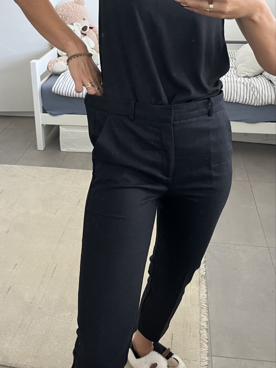 Pantalon Zara Woman Taille 38 - Couleur Beige - Neuf Sans Étiquettes