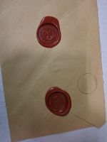 Brief 1966 mit Siegel - für Sammler Bankgesellschaft Flawil
