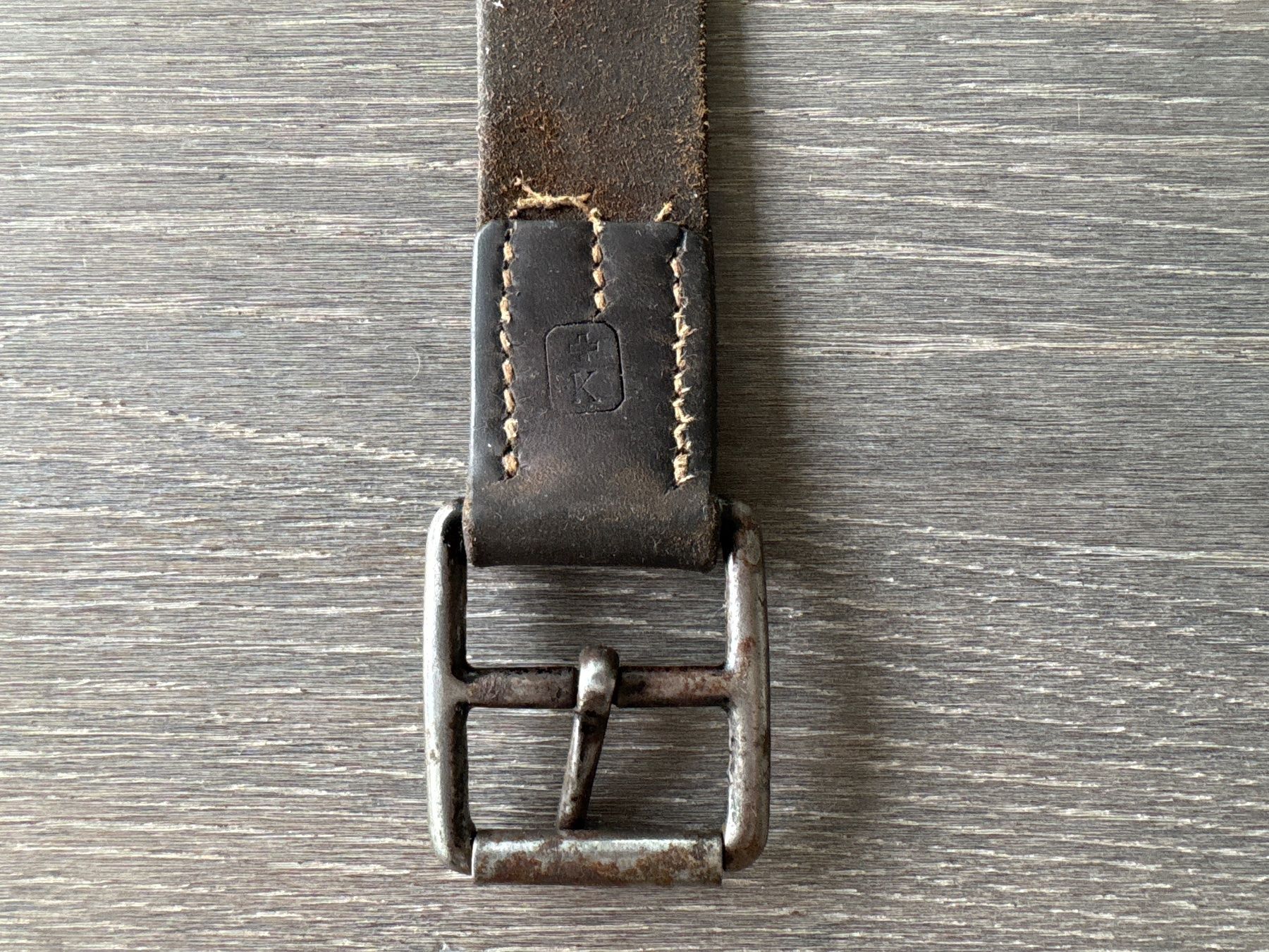 Schweizer Armee Uniformen: Leibgurt Ceinturon 100 cm von 1913 – Gebraucht aus Hünenberg von Betsch1 3