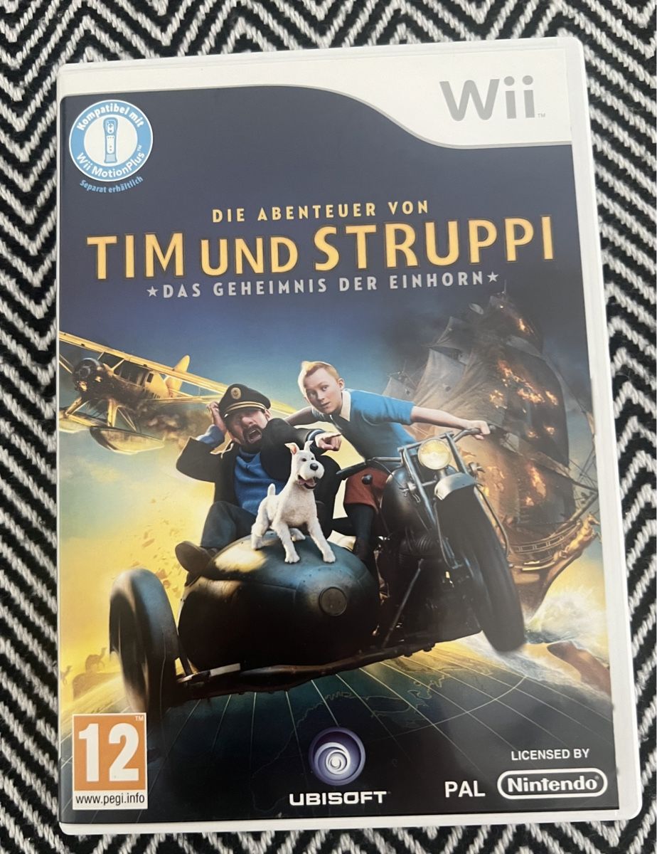 Nintendo Giochi: Die Abenteuer von Tim & Struppi Wii – Usato da Opfikon venduto da Luis144