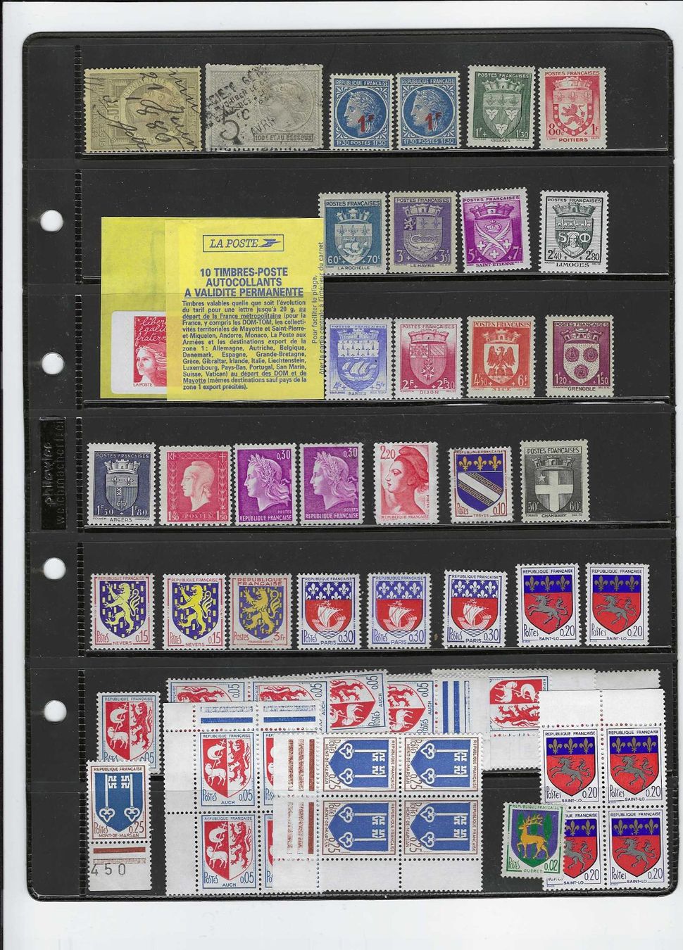 Tutti i francobolli: FRANKREICH AB 1890 */**/GEST. – Usato da Dintikon venduto da bonita099