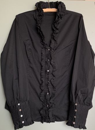 Neckische Bluse von ZARA, Gr. EUR L
