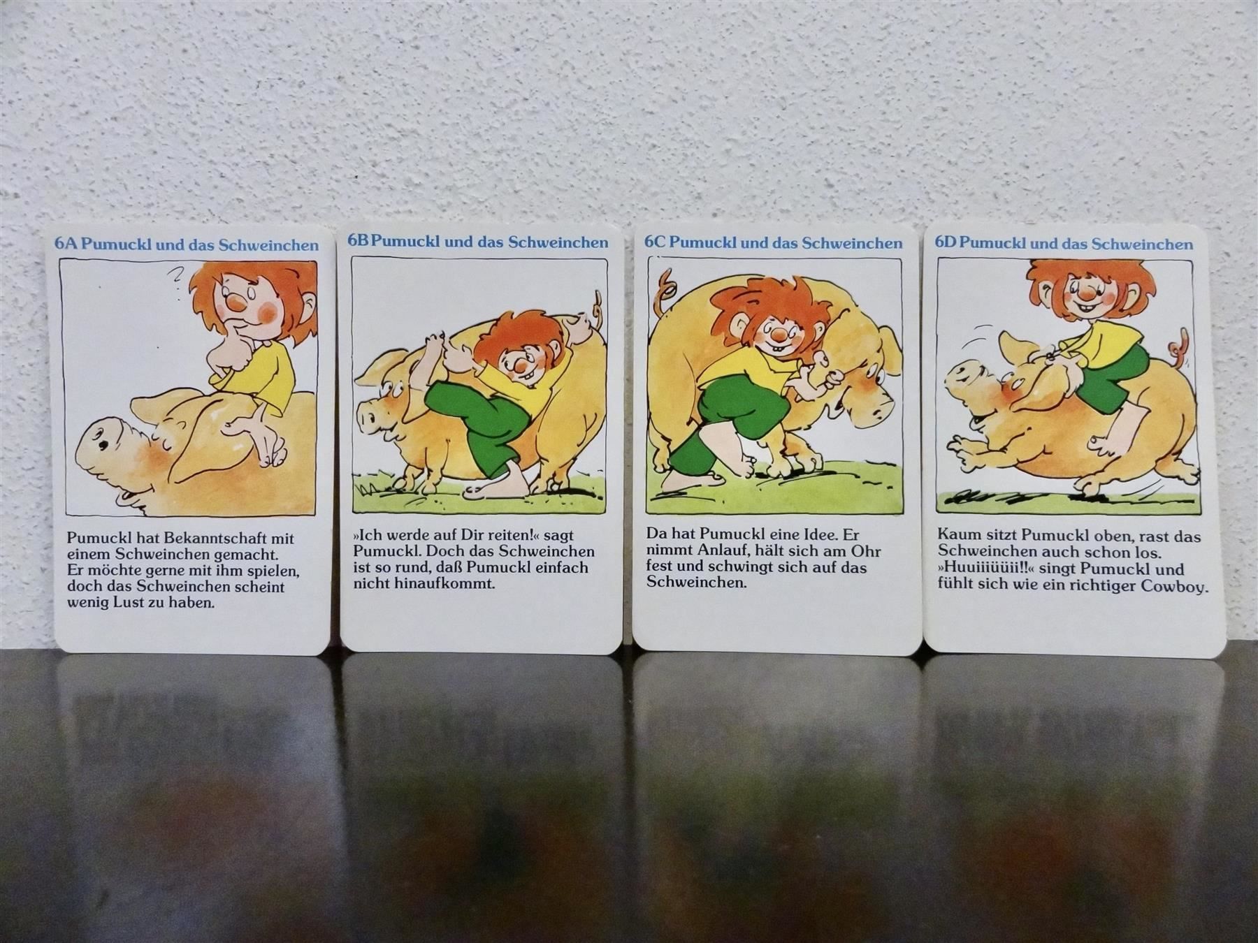 Giochi: schönes altes Quartett PUMUCKL – Usato da Kerzers venduto da wisaundso 6