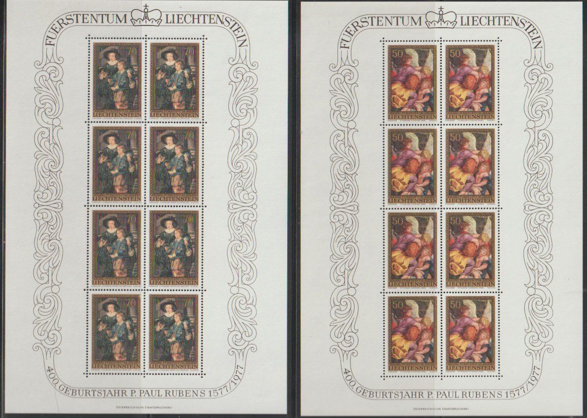 Tutti i francobolli: Timbres Liechtenstein Collection 1980 – Usato da Crans-Montana venduto da kira56 5
