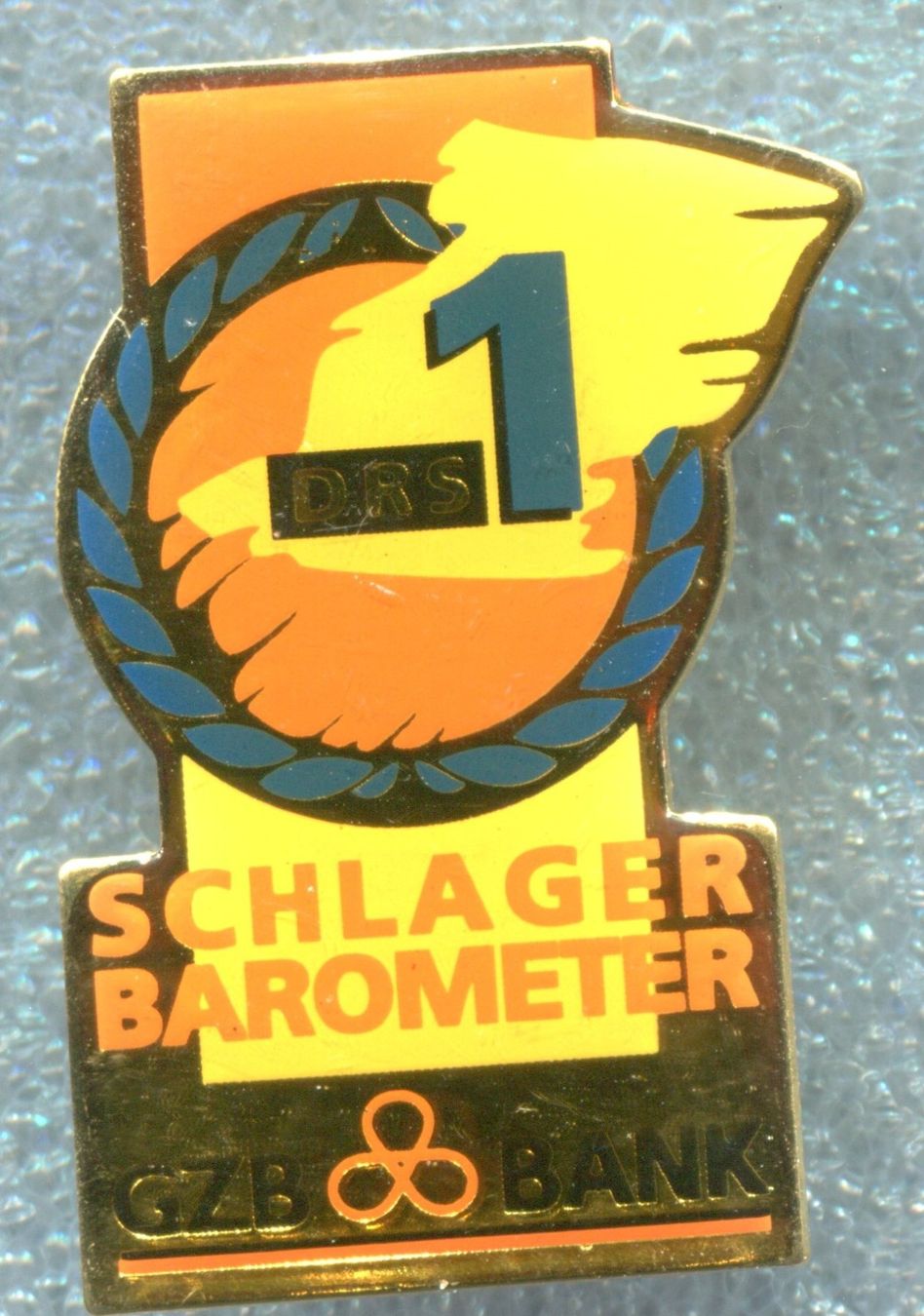 Placchette & Badge: GZB Bank  SCHLAGER BAROMETER  DRS1 – Usato da Winterthur venduto da Sammleroase