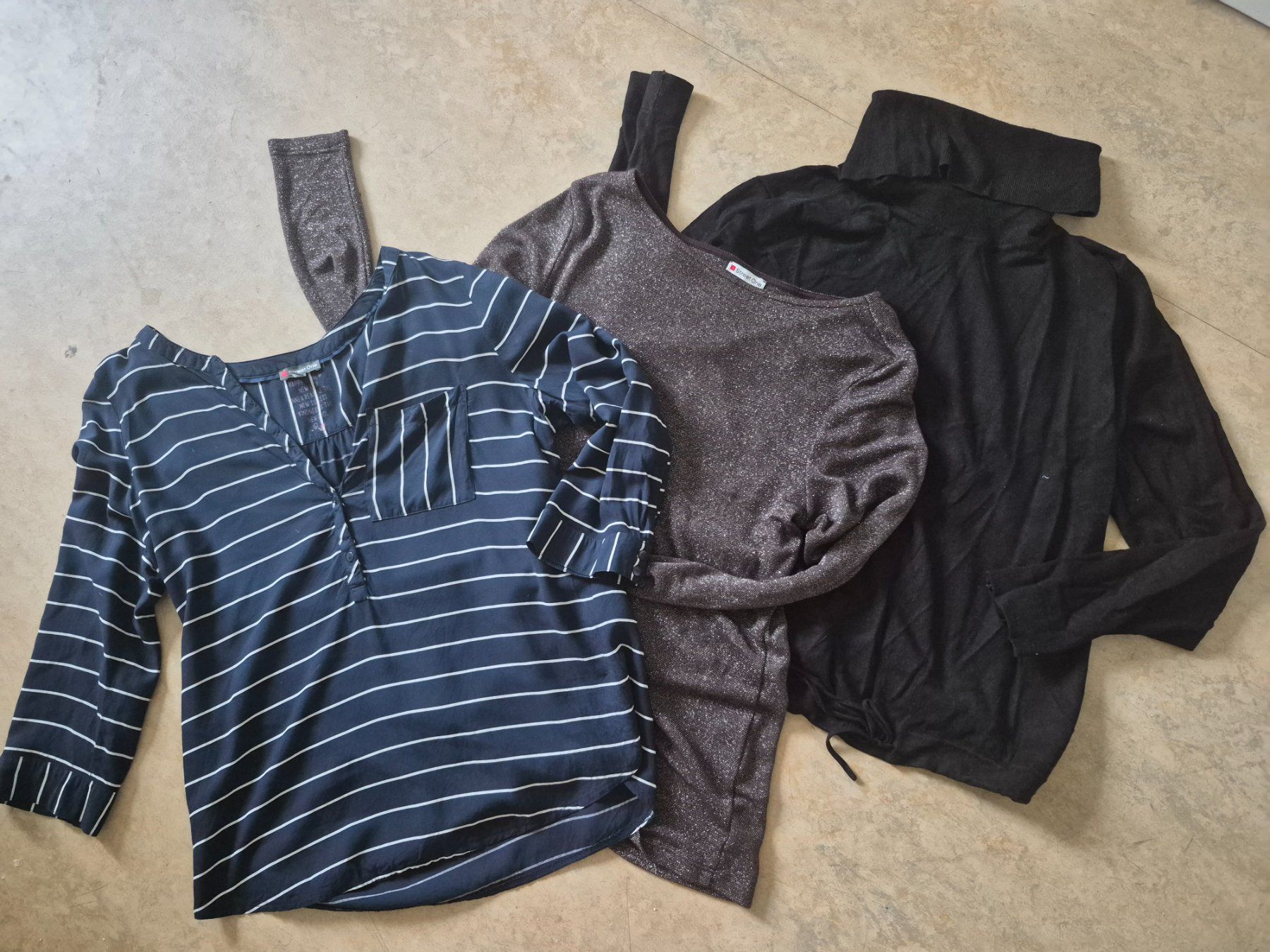 Lotti di vestiti: Street One Gr. 40, Bluse + Shirt + Rolli – Usato da Winterthur venduto da EH47