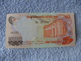 Vietnam 500 Dong Geldschein - Seltenes Sammlerstück, UNC