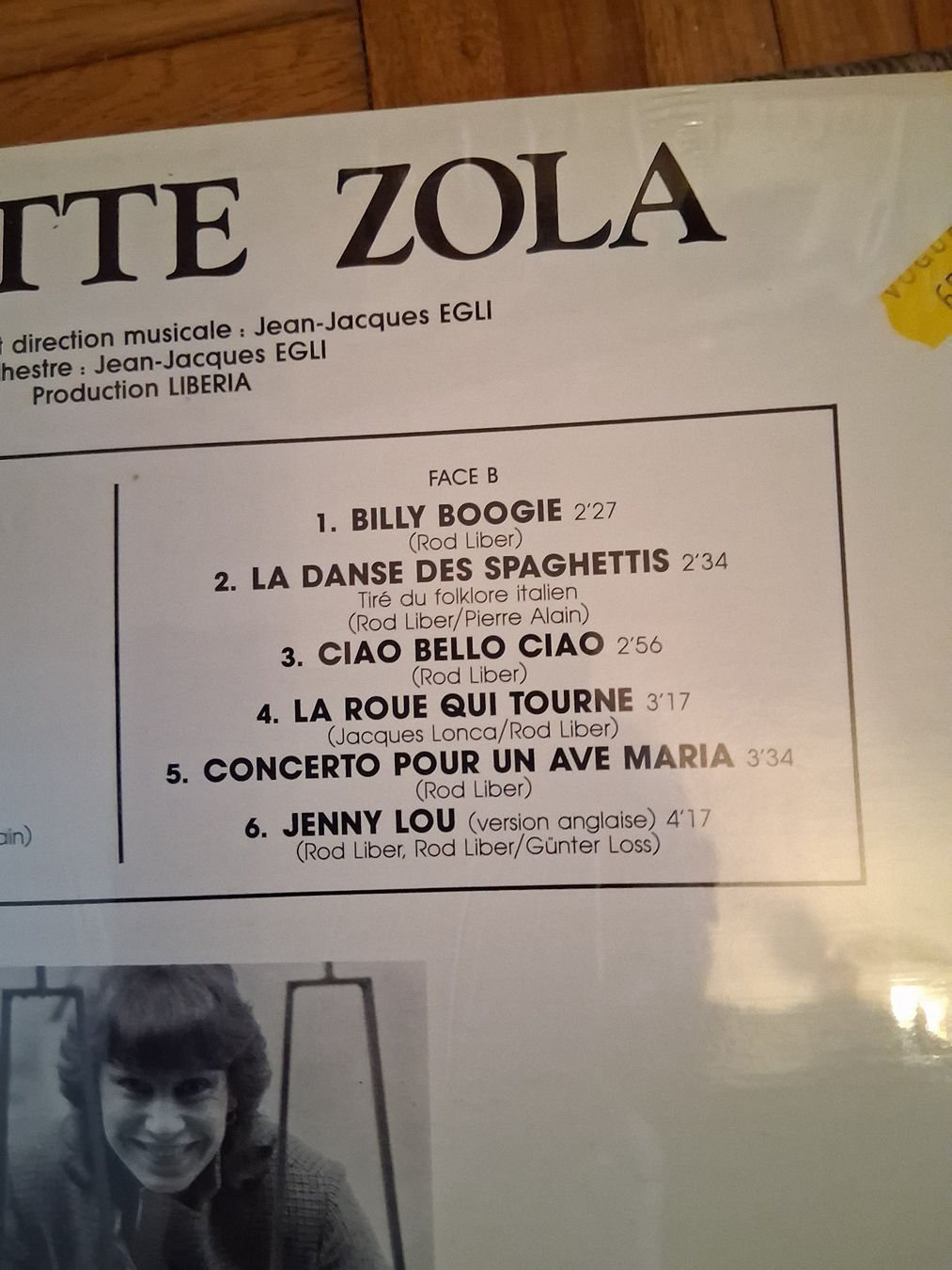 Dischi in vinile: Arlette Zola - Vinyl LP original – Nuovo (secondo la descrizione) da Aigle venduto da Marcagapit 5