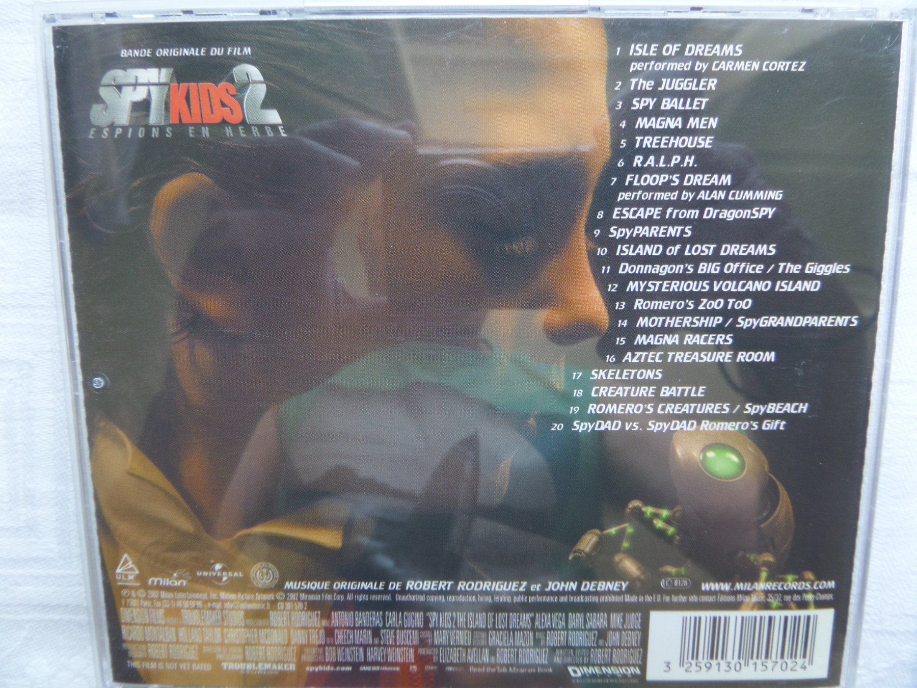 CD: John Debney - Spy Kids 2 – Usato da Genève venduto da CDLPBookS 1