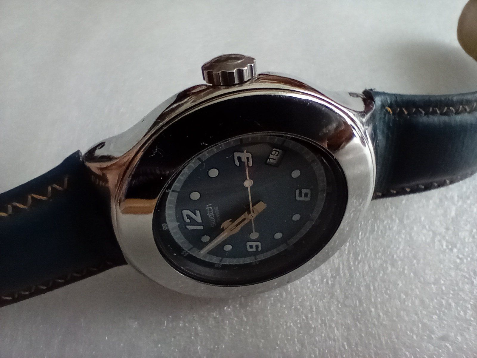 Swatch Orologi: Swatch classic  Yns405 mit Edelstahl Gehäuse – Usato da Zürich venduto da sendbad 2