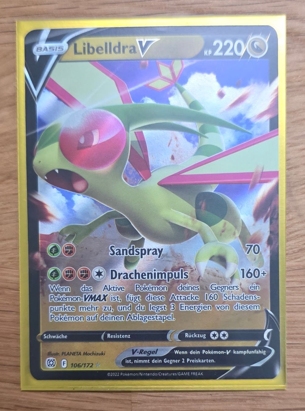 Pokémon Carte collezionabili: Libelldra V 106/172 – Nuovo (secondo la descrizione) da Arbon venduto da Twist05